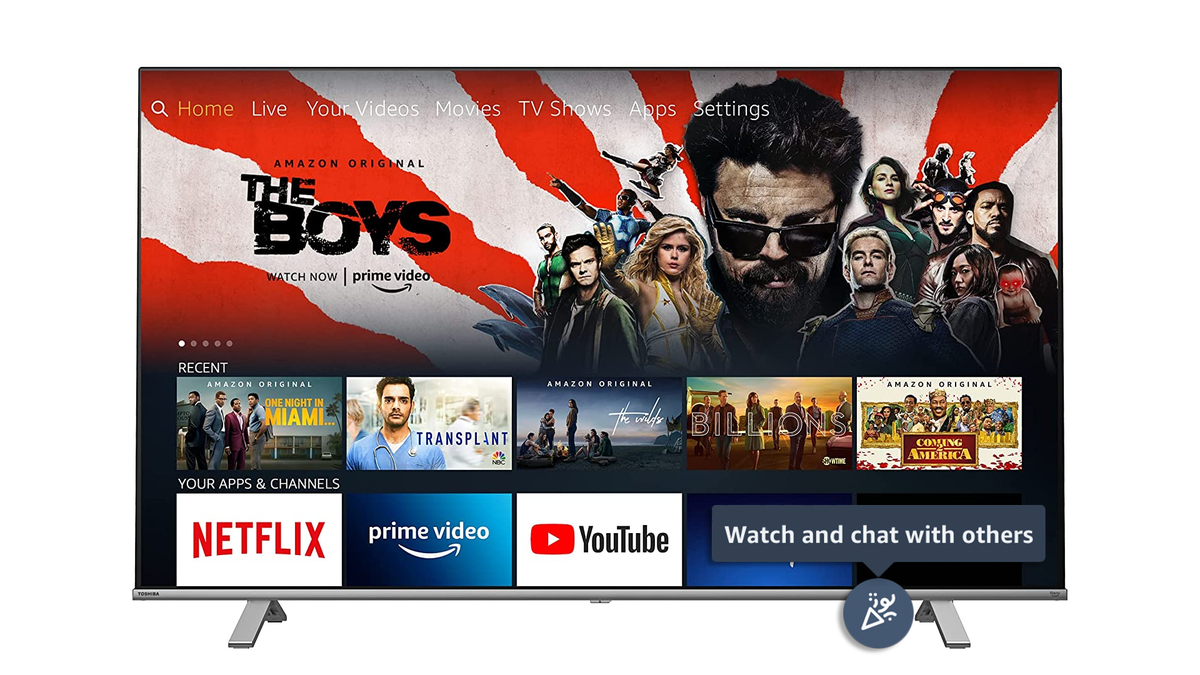 Amazon Memperluas pesta menonton 100 orang untuk mengaktifkan perangkat TV