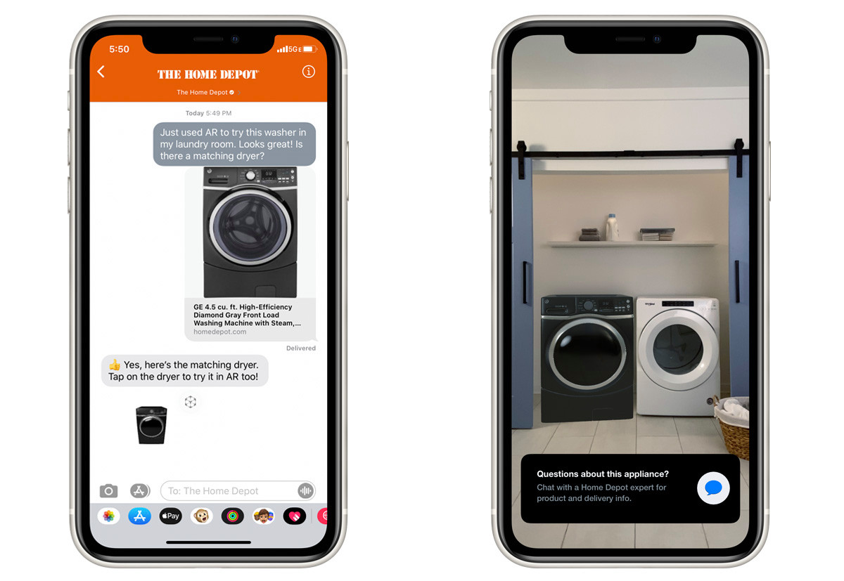 AppleFitur 'Tampilan Cepat' sekarang memungkinkan pengecer menjual barang menggunakan augmented reality 1