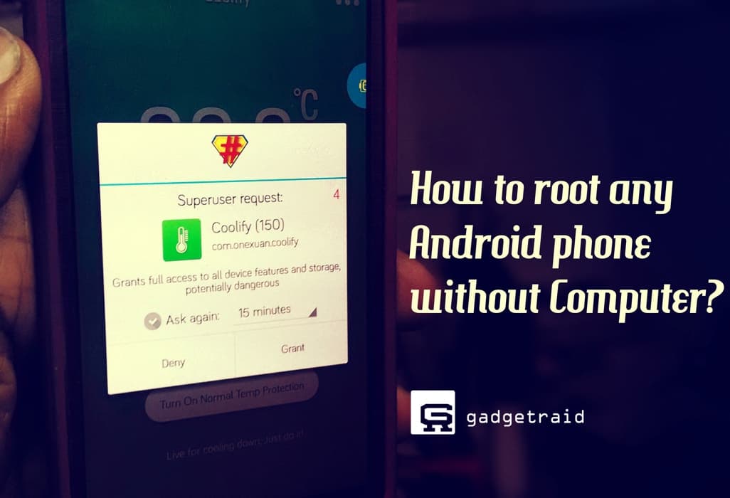 Bagaimana cara me-root ponsel Android tanpa komputer atau PC 1