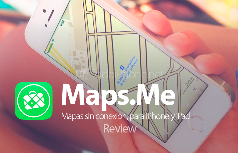 Maps.Me untuk iPhone, peta offline sehingga Anda tidak pernah tersesat 1