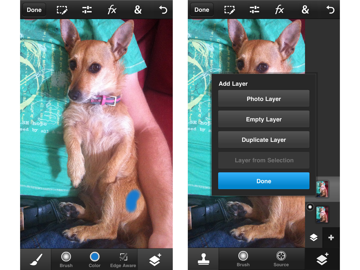 Adobe Photoshop Touch untuk ulasan Telepon 1