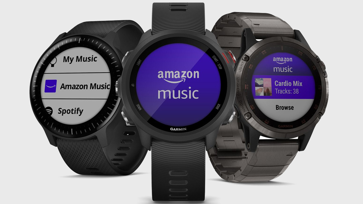 Amazon Musik merilis aplikasi jam tangan pintar pertama di perangkat Garmin 1