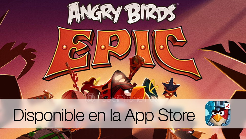 Angry Birds Epic, tersedia secara GRATIS di App Store untuk iPhone dan iPad 1