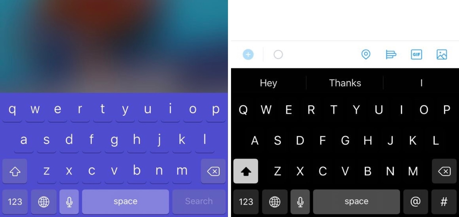 Kustomisasi suara dan tampilan keyboard iPhone Anda dengan CuKey 1