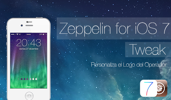 Kustomisasi Logo Operator pada iPhone dengan Zeppelin untuk iOS 7 1