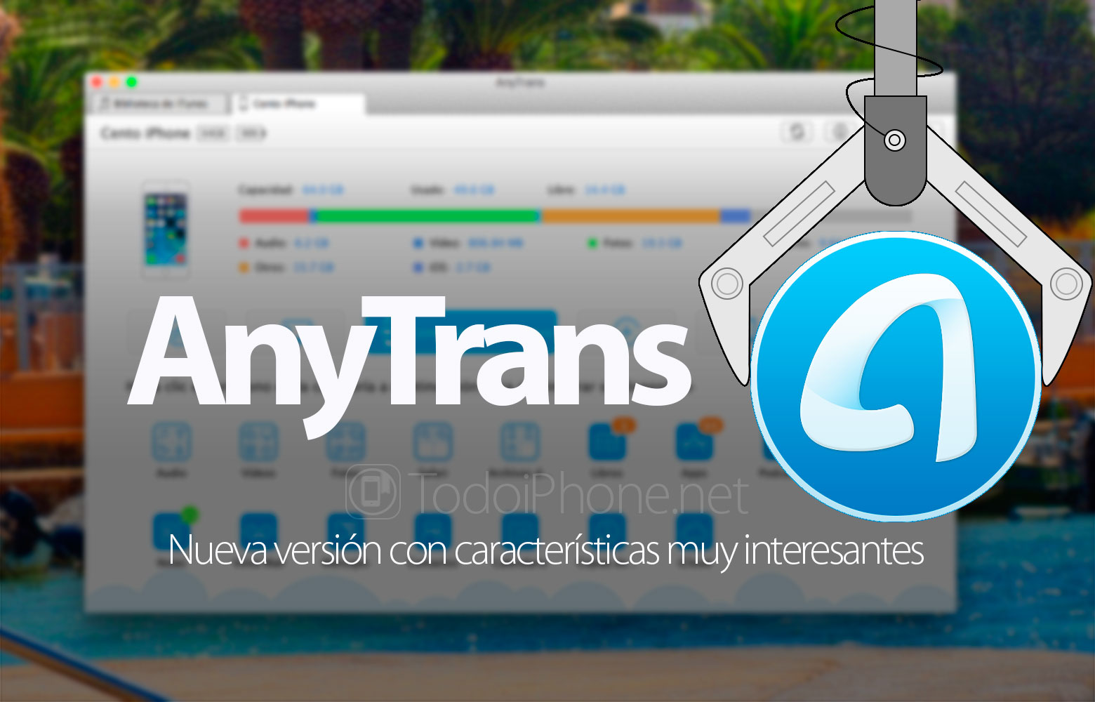 AnyTrans, manajer file alternatif untuk iTunes diperbarui 1