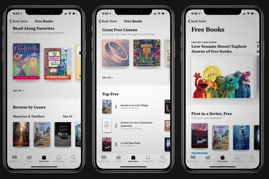 Apple Ebook dan buku audio gratis kini ditawarkan di Apple Buku 1