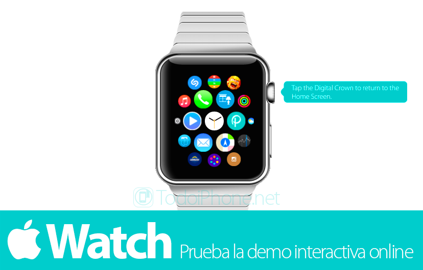 Apple Watch, sekarang Anda dapat mencoba demo interaktif online 1