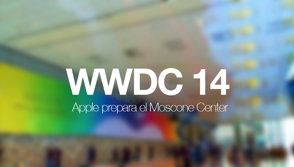 Apple mempersiapkan Moscone West Center untuk WWDC 14 1