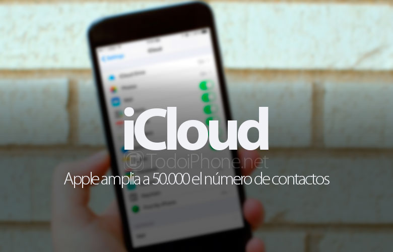 Apple tingkatkan kontak ke iCloud menjadi 50.000 1