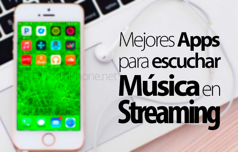 Aplikasi (Aplikasi) untuk mendengarkan streaming musik di iPhone 1