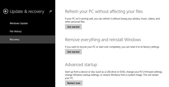 Memperbaiki kesalahan "Pemulihan Sistem tidak berhasil diselesaikan" di Windows 10 1