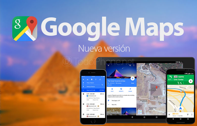 Perhitungan ulang rute otomatis tiba di Google Maps 1