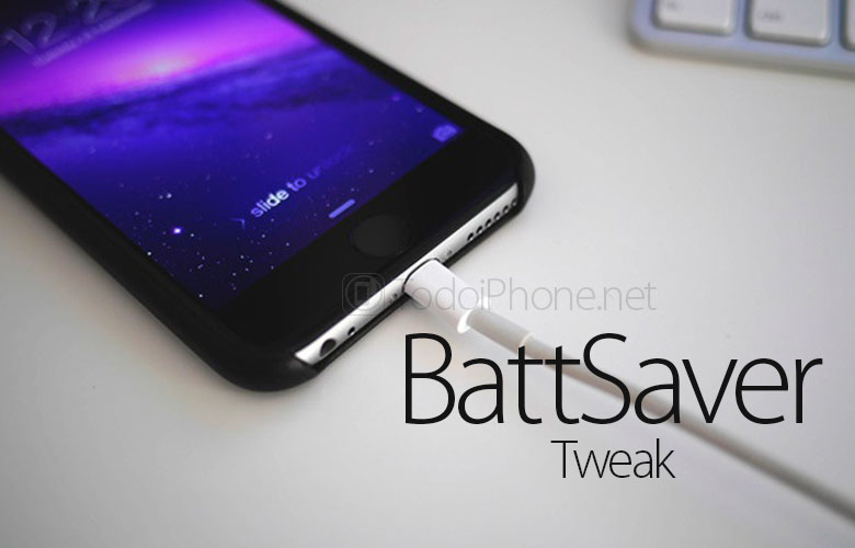 BattSaver, tweak yang meningkatkan masa pakai baterai iPhone dengan iOS 8 1