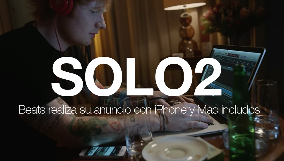 Beats mempromosikan headphone Solo2 dengan iPhone 1