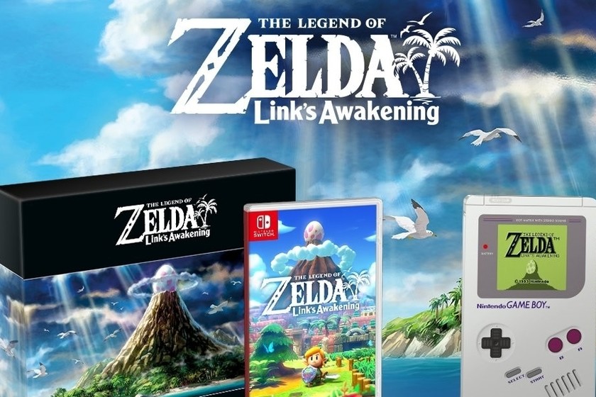 Edisi terbatas Brilliant The Legend of Zelda: Awakening Link dalam kotak terbuka ... 1