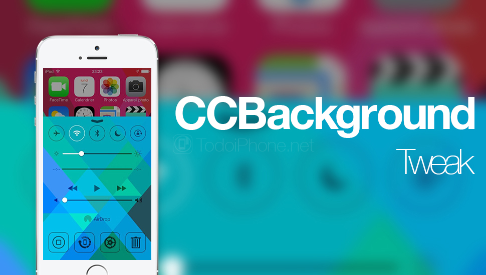 CCBackground memungkinkan Anda untuk menambahkan dana khusus ke Pusat Kontrol 1