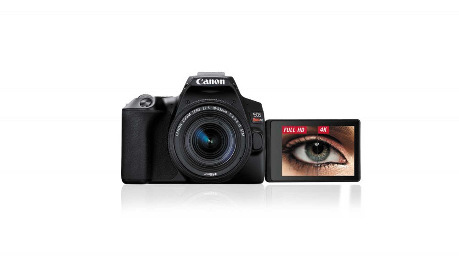 Canon lanserar i Brasilien EOS Rebel SL3, den första startnivån 4K-kamera