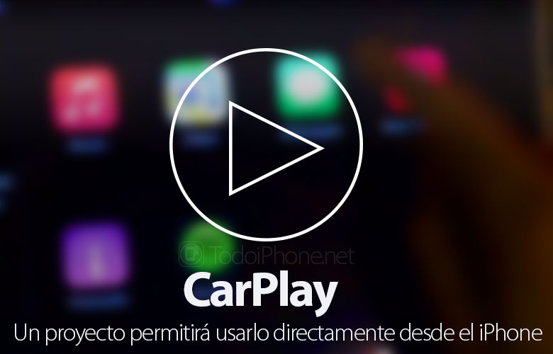 CarPlay, sebuah proyek akan memungkinkan Anda untuk menggunakannya langsung dari iPhone 1
