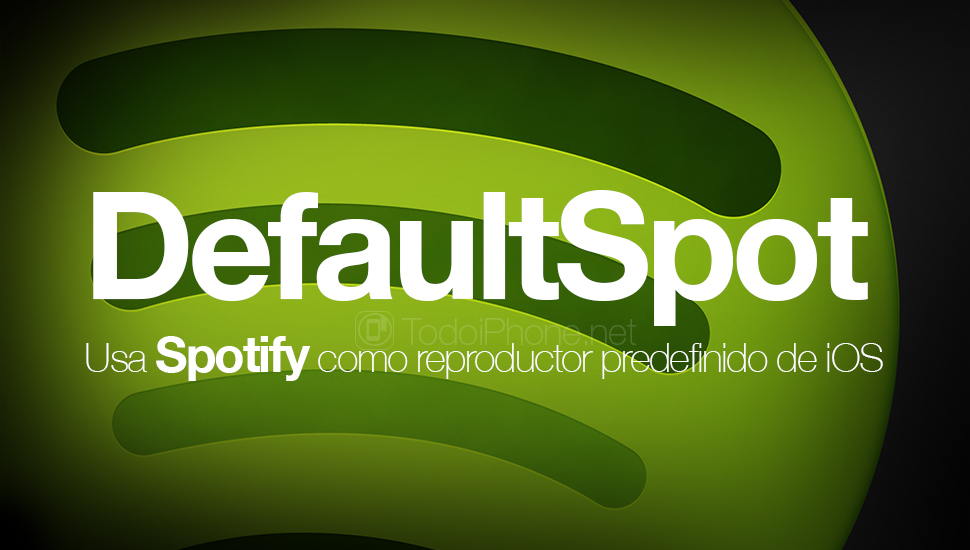 DefaultSpot menggunakan Spotify sebagai pemutar iOS yang telah ditentukan 1