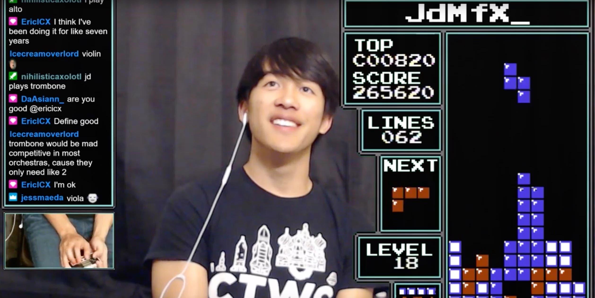 Seorang anak berusia 17 tahun memecahkan rekor dunia Tetris dan sangat memukau 1