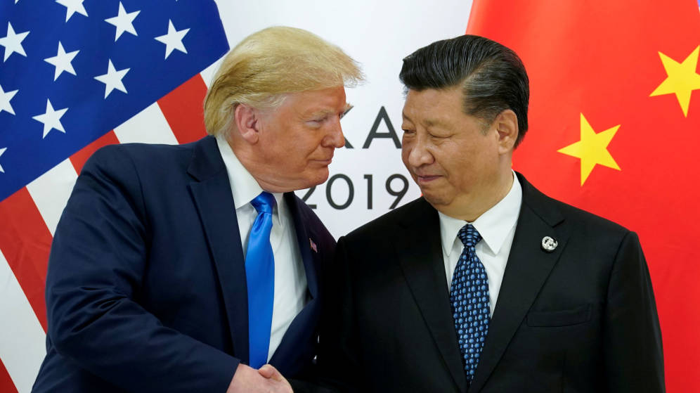 Amerika Serikat mengangkat veto ke Cina 1