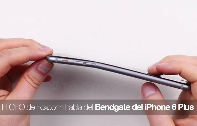 CEO Foxconn berbicara tentang Bendgate iPhone 6 Plus 1