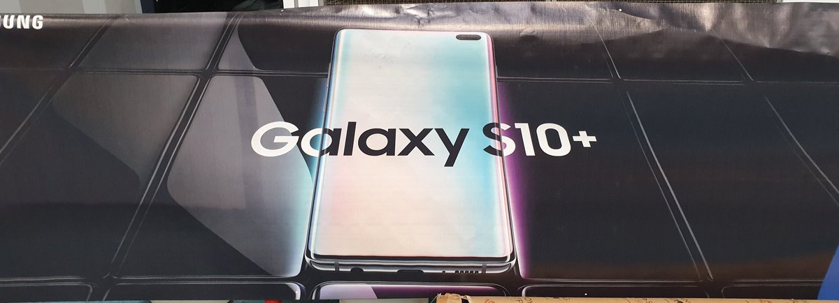Galaxy S10 + dengan RAM 12GB dan penyimpanan internal 1TB nantinya akan mencapai pasar 1