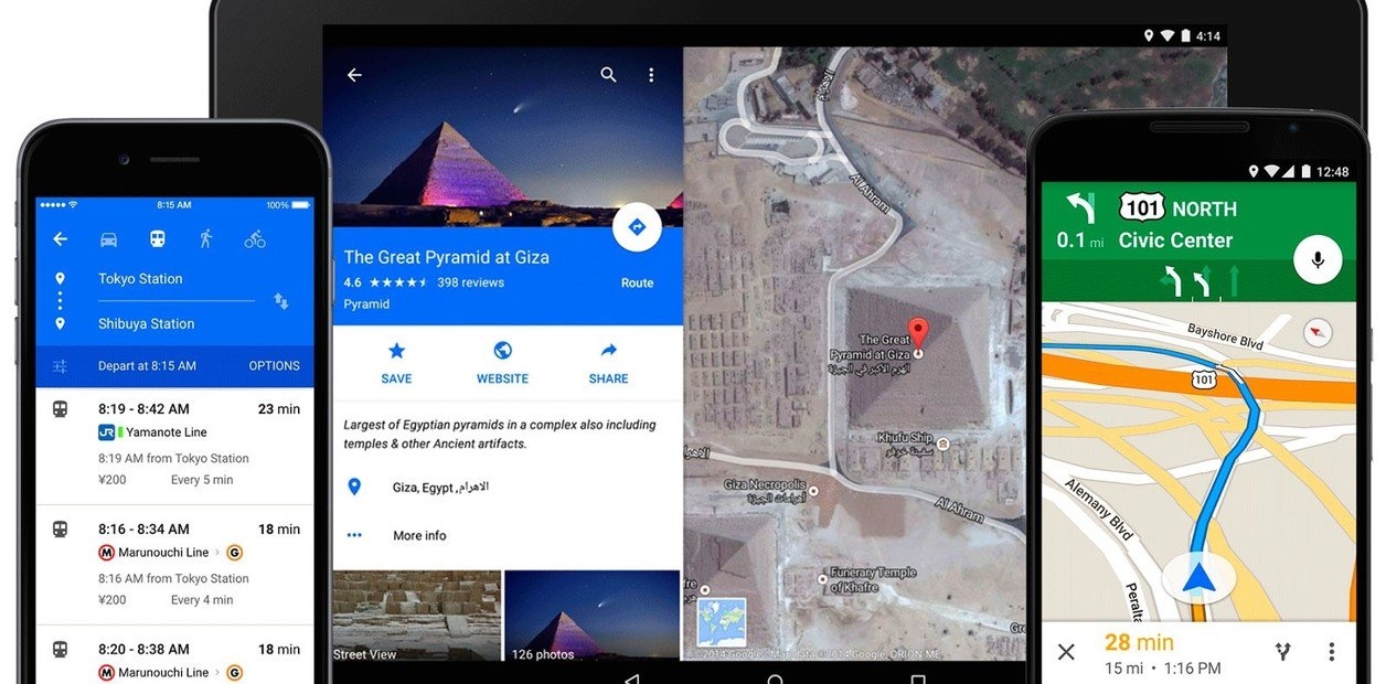 Google Maps diperbarui, menampilkan lebih banyak informasi 1