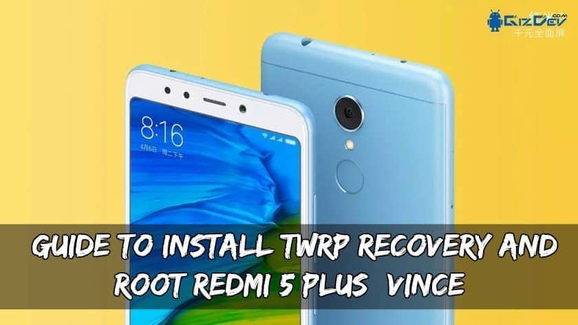 Panduan untuk menginstal Redmi TWRP dan Root Recovery 5 Plus (Vince) 1