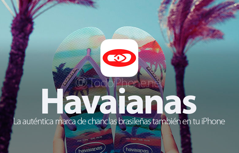 Havaianas, sandal jepit Brasil juga di iPhone Anda 1