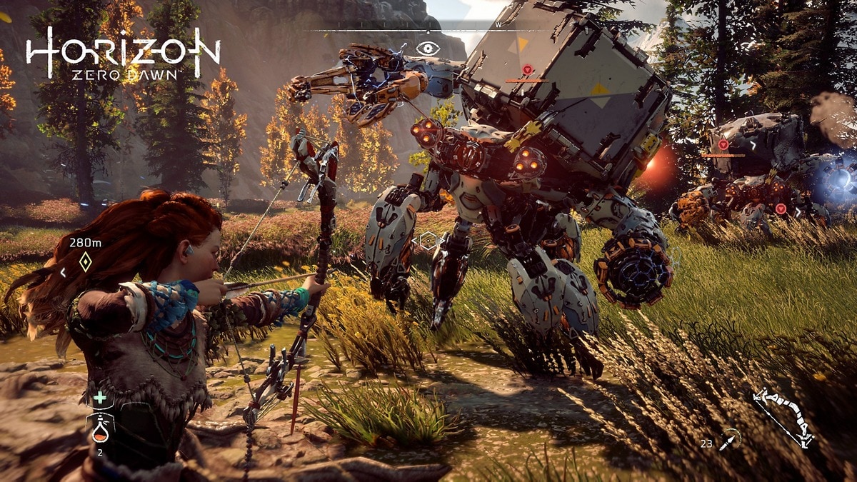 Horizon Zero Dawn akhirnya akan datang ke PC musim panas ini, dan menu langsung Steam 1