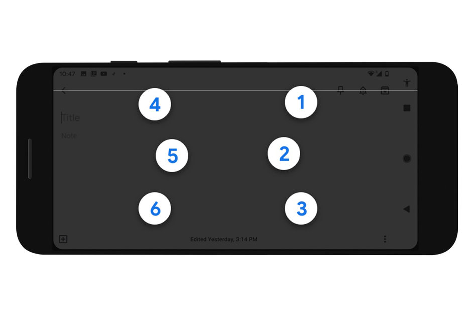 Cara mencoba papan ketik Google Braille di ponsel Android 1