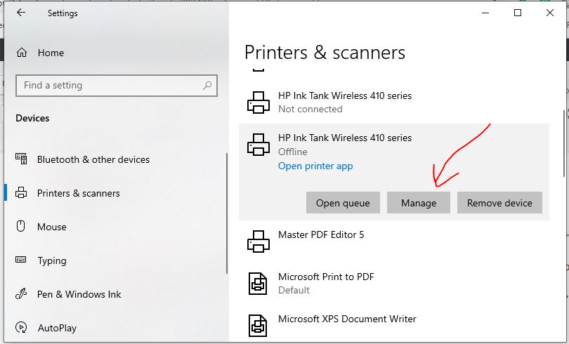Cara mengubah atau mengkonfigurasi printer default di Windows 10 1
