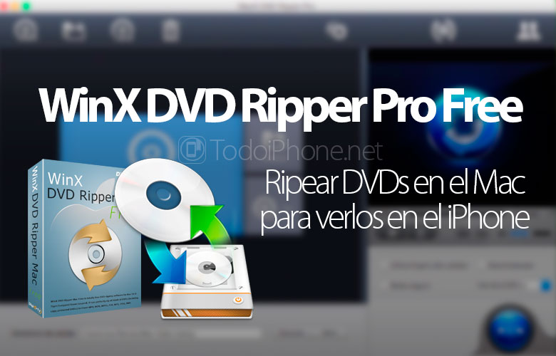 Cara menyalin DVD di Mac untuk menontonnya di iPhone dengan WinX DVD Ripper Mac Free 1