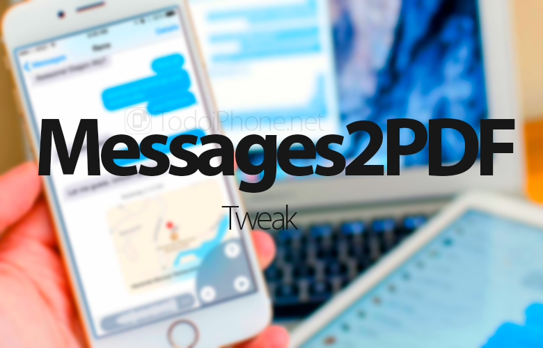 Bagaimana cara menyimpan pesan iPhone dalam PDF dengan Messages2PDF 1