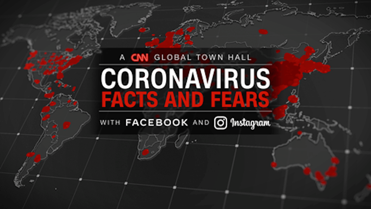 Cara menyaksikan CNN Global Town Hall untuk Coronavirus Tonight 1