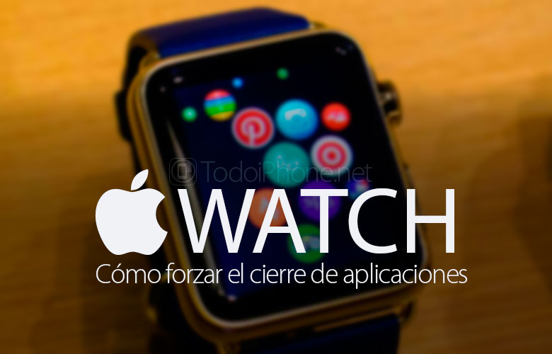 Cara memaksa penutupan aplikasi di Internet Apple Watch 1
