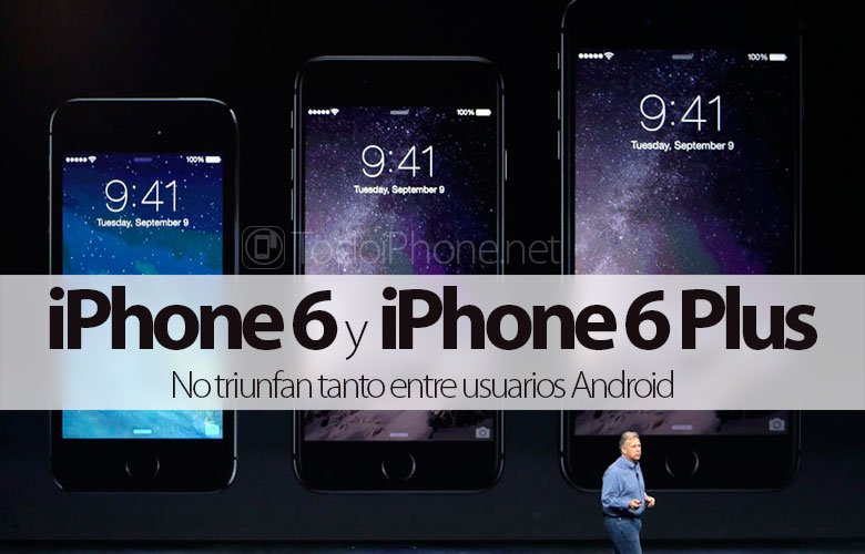 IPhone 6 dan iPhone 6 Plus tidak berhasil di antara pengguna Android sebanyak yang diharapkan 1