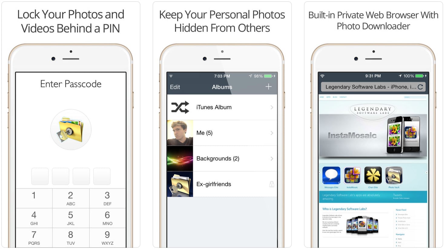 İPhone'da Fotoğrafları Gizlemek için En İyi 5 Uygulama - iPhonebyte 1
