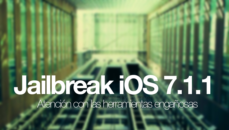 Jailbreak iOS 7.1.1, Perhatian dengan alat palsu 1