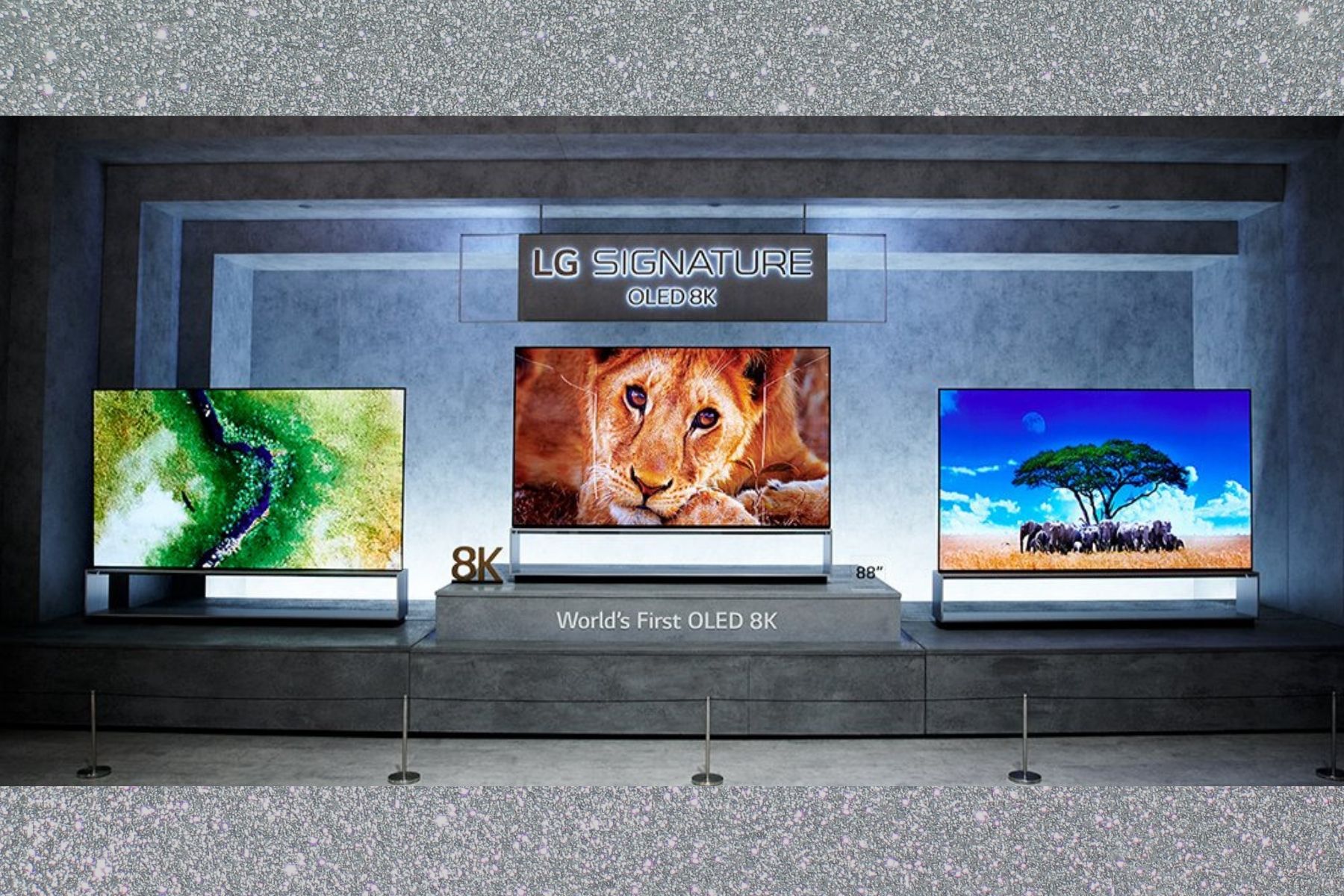 LG lanserar den första 8K OLED TV och NanoCell TV till salu