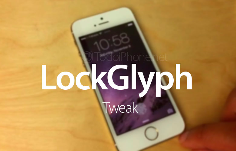 LockGlyph membuka iPhone dengan Touch ID dengan animasi Apple Pay 1