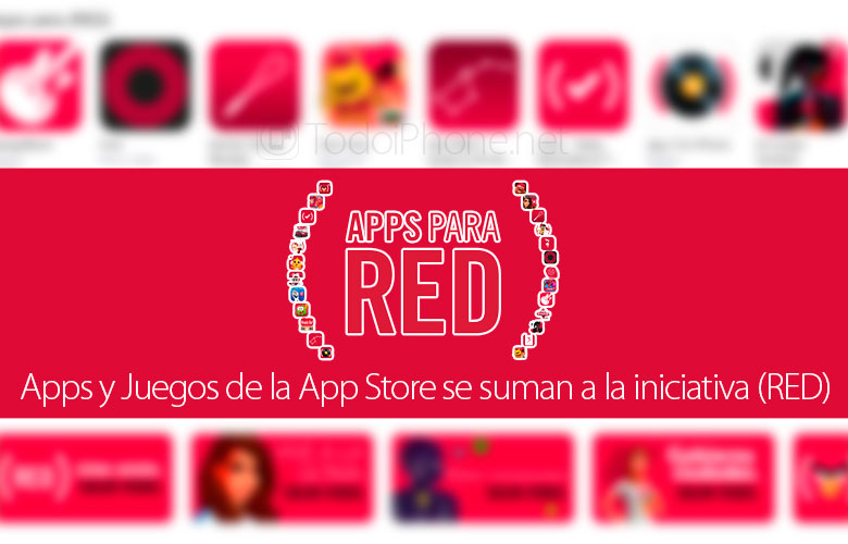 Banyak Aplikasi dan Game dari App Store bergabung dengan inisiatif (RED) 1