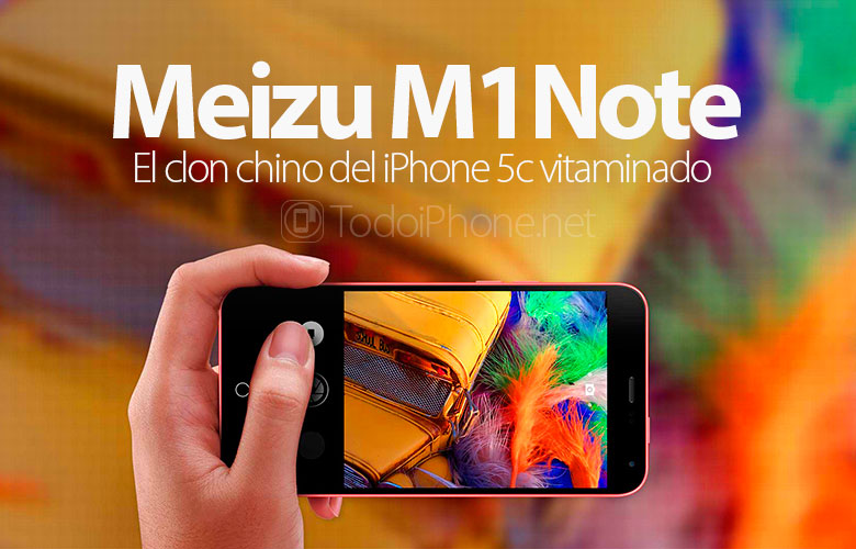 Meizu M1 Note, klon Cina vitamin iPhone 5c 1