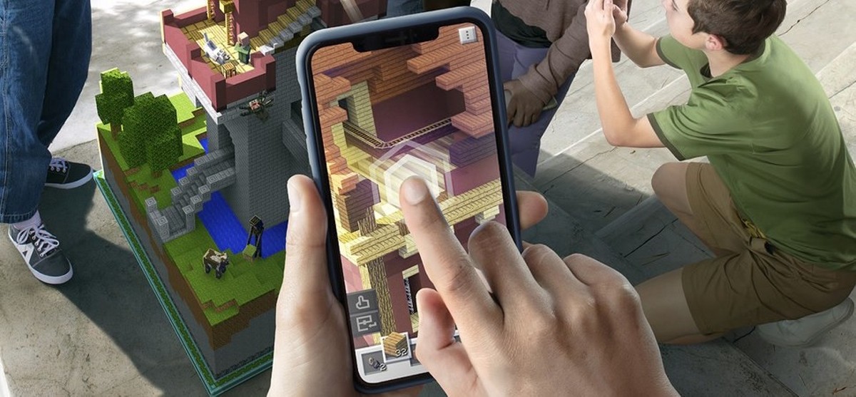 Lebih banyak interaksi! Minecraft Earth memiliki mainan NFC Amiibo gaya Nintendo-nya sendiri 1