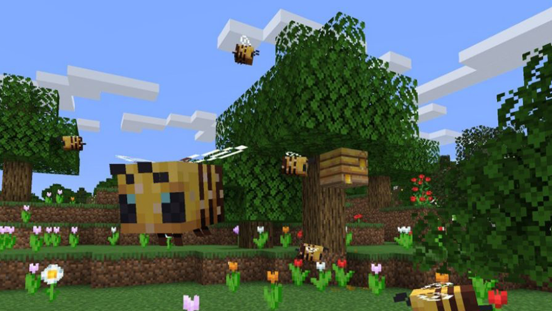 Minecraft får bin och honung