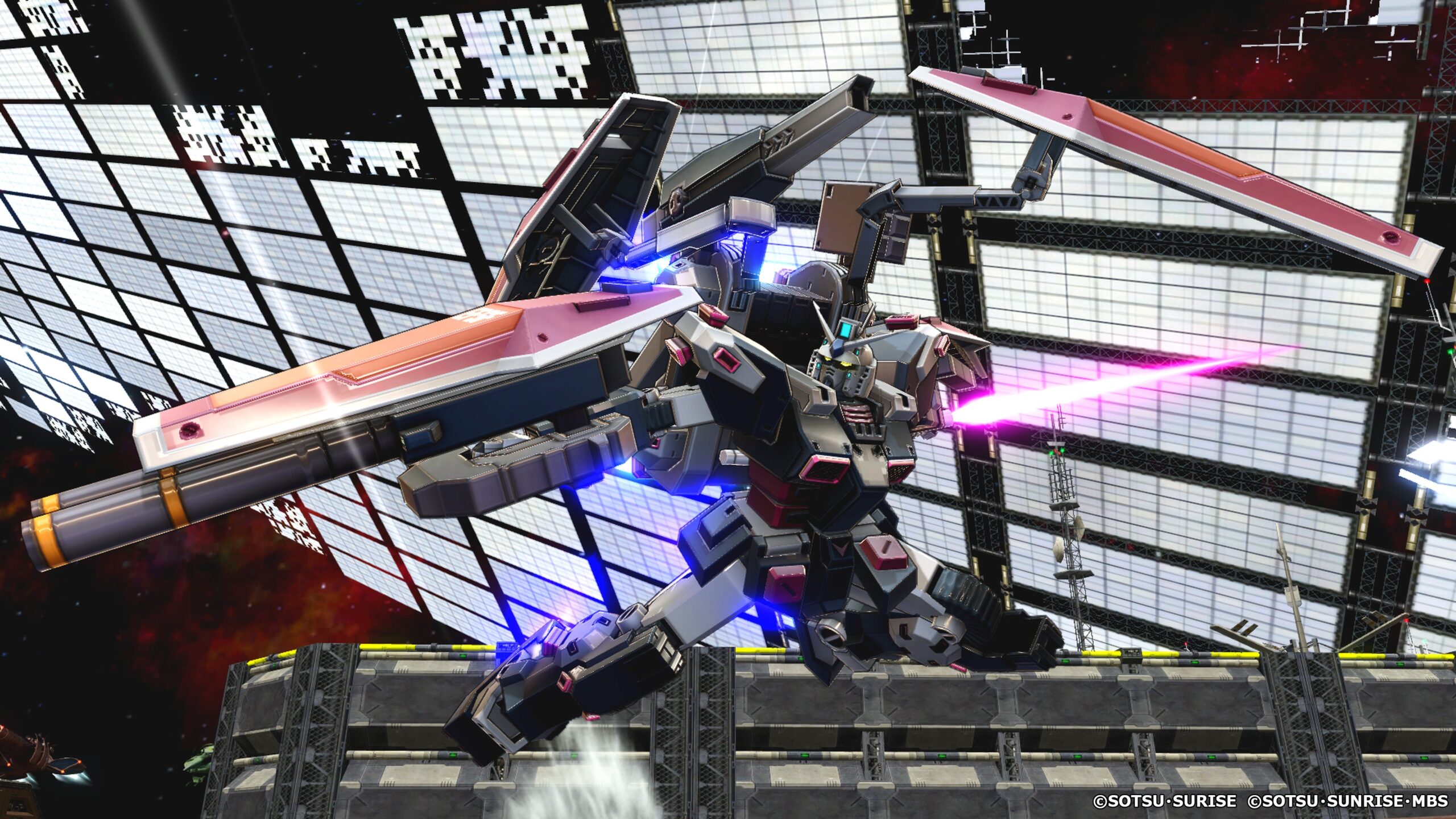 Mobile Suit Gundam VS. Maxi Boost On adalah pesta robot raksasa 1