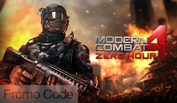 Modern Combat 4: Zero Hour, Dapatkan Kode Promo Gratis Anda 1