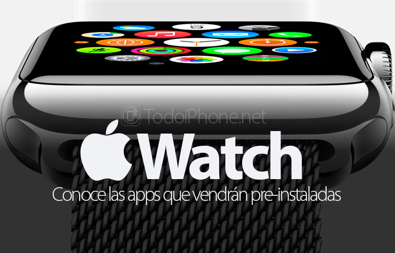 Temui aplikasi yang sudah diinstal sebelumnya di Apple Watch 1